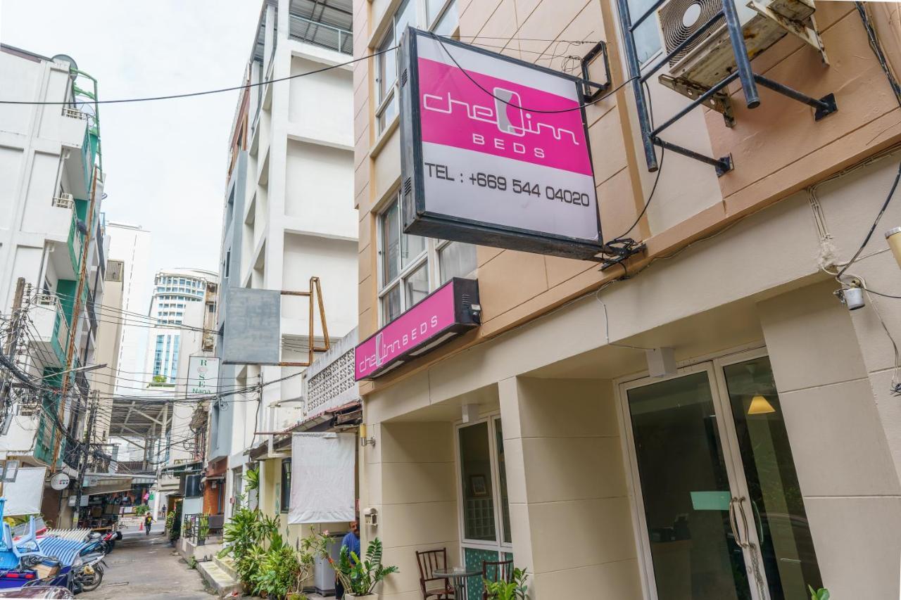 Cheqinn Bed Sukhumvit 4 Nana Plaza Bangkok Exterior foto
